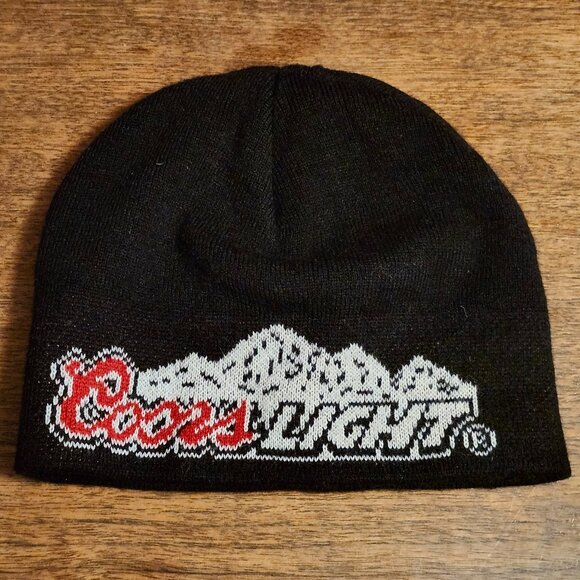 COORS LIGHT Knit Beanie Adult One Size Fits Most Coors Light Beer - Picture 1 of 5